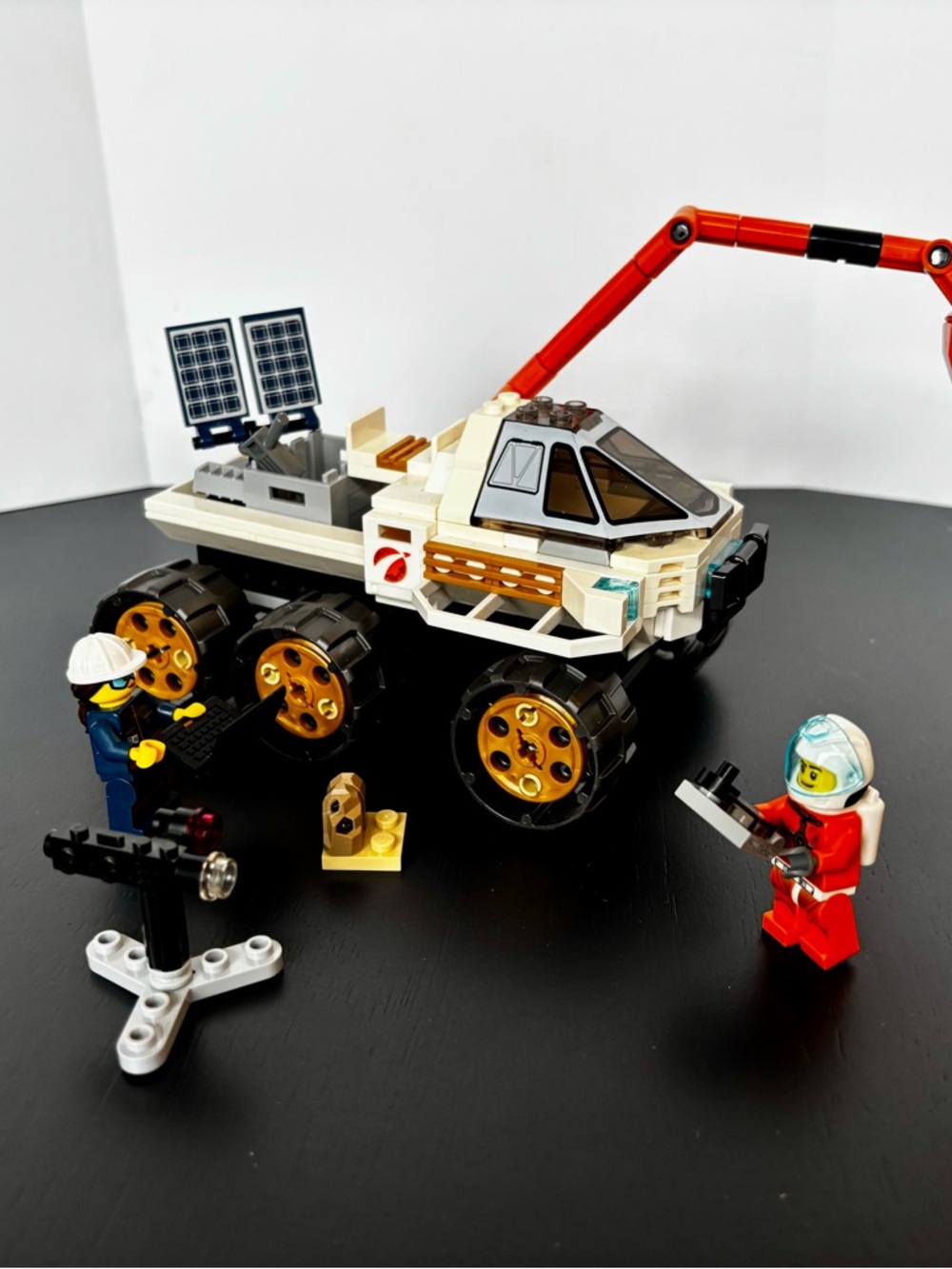 Lego City Space Rover Testing Drive